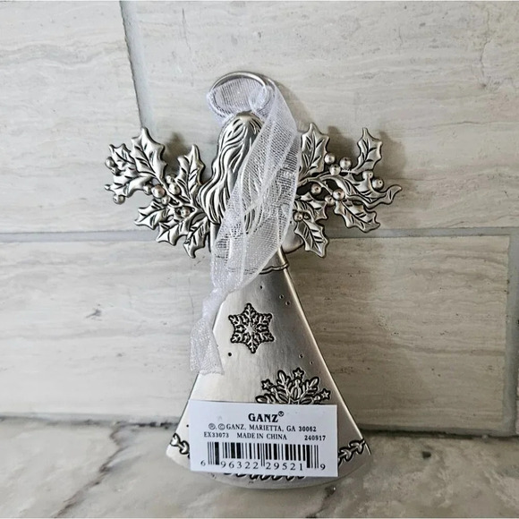 Ganz May All Your Christmas Wishes Come True Angel  Ornament - Picture 2 of 3